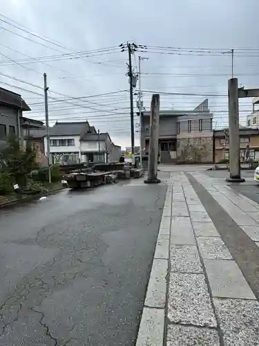 越中白山総社の鳥居