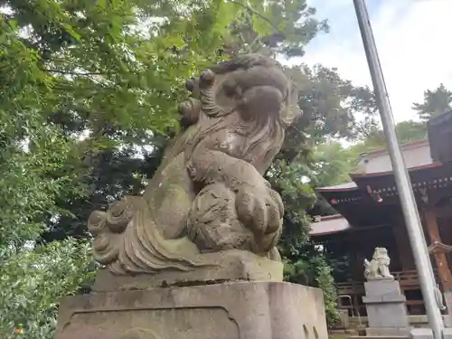 玉川神社の狛犬