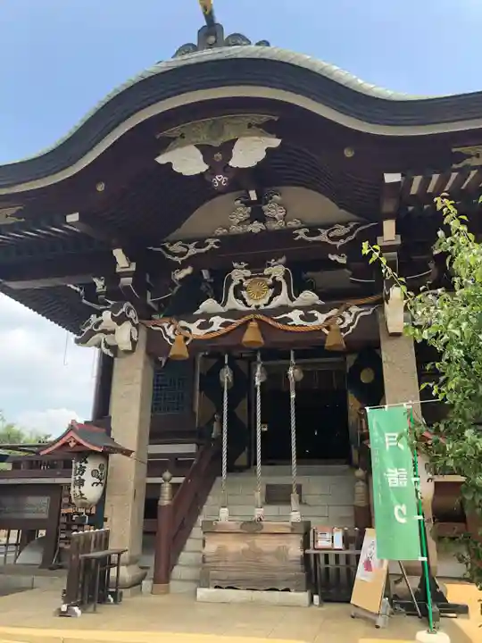 諏訪神社の本殿・本堂