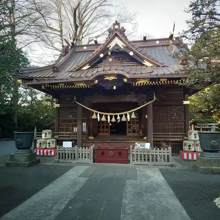 玉敷神社の本殿・本堂
