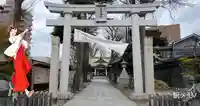 亀有香取神社の鳥居