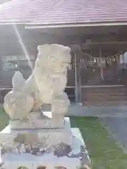 止々井神社の狛犬