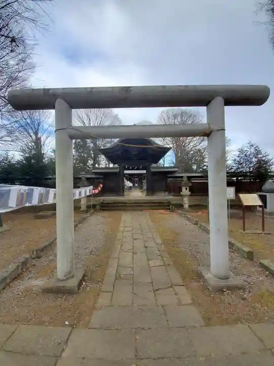 精忠神社の鳥居