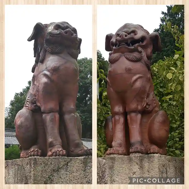日本第一熊野神社の狛犬