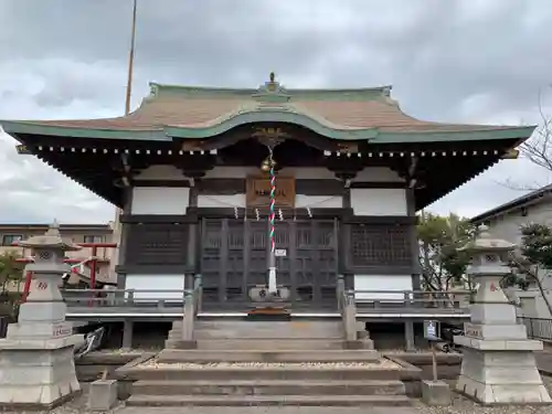 青木八坂神社の本殿・本堂