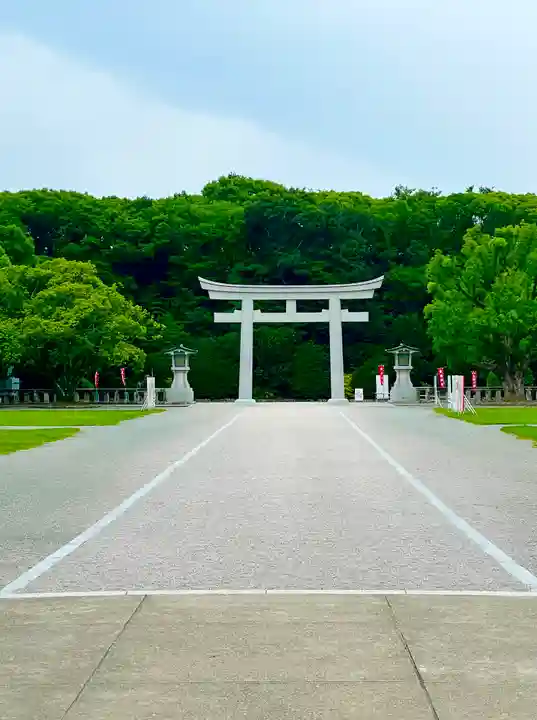 福岡縣護國神社の鳥居
