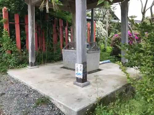 琴平神社の手水舎