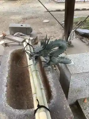 七所社の手水舎