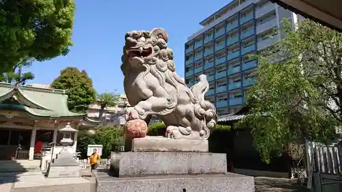 荻窪白山神社の狛犬