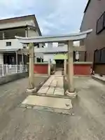 岬森大明神の鳥居