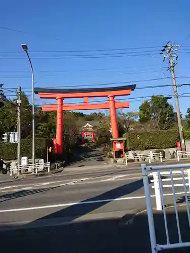 二川伏見稲荷の鳥居