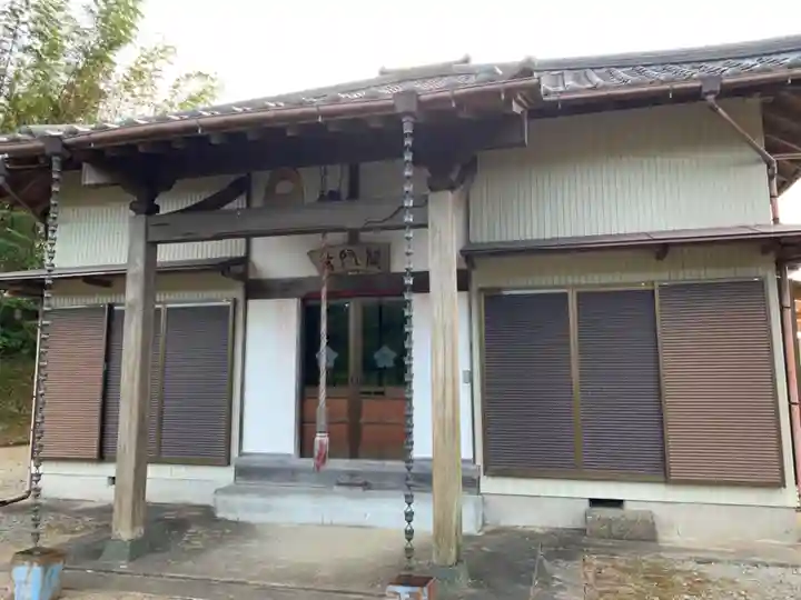 普門寺の本殿・本堂