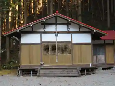 白山神社の本殿・本堂