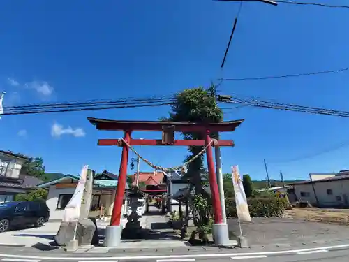 大鏑神社の鳥居