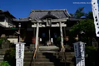 長栄堂（池上本門寺内）の鳥居