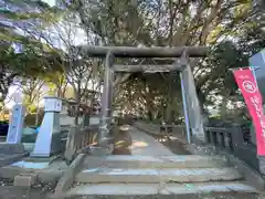 掘出神社の鳥居