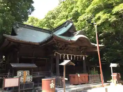 谷保天満宮の本殿・本堂