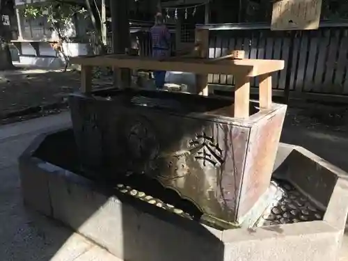 井草八幡宮の手水舎