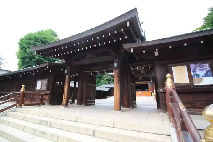 井草八幡宮の山門・神門