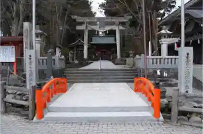 富士山東口本宮 冨士浅間神社の鳥居