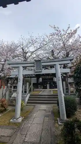 吒枳尼天（法伝寺）の鳥居