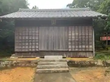 津島社の本殿・本堂