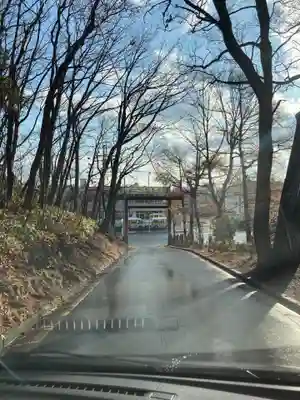 上手稲神社の鳥居