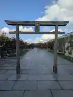 鉄道神社の鳥居