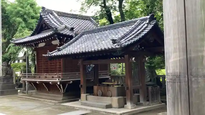 牛嶋神社の手水舎