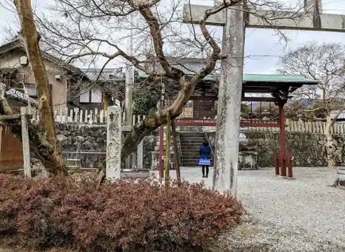 八幡神社の鳥居