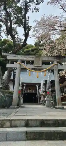 王子神社の鳥居