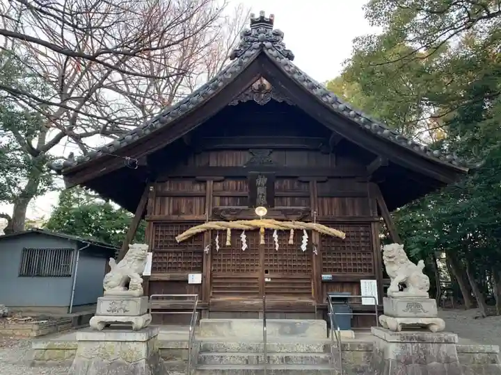 八ツ屋神明社の本殿・本堂