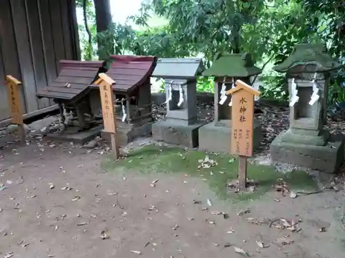 川越氷川神社の末社