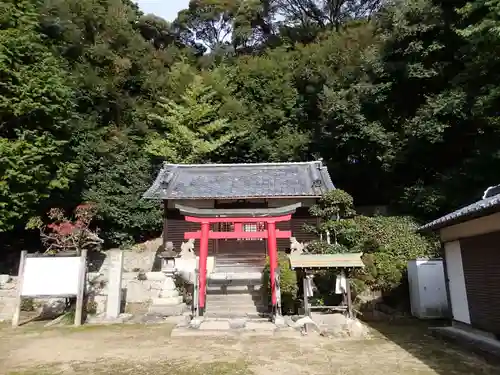 御櫛神社の本殿