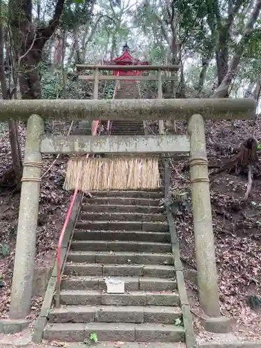 小山稲荷神社の鳥居