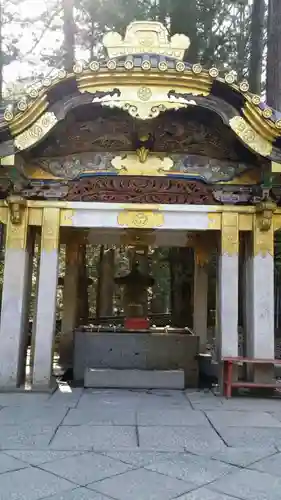 日光東照宮の手水舎