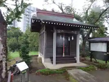 飯縄神社の本殿・本堂