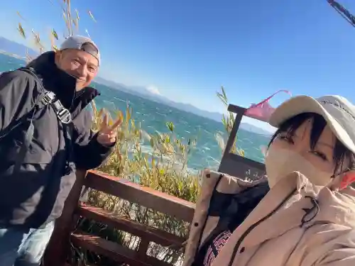 江島神社の景色