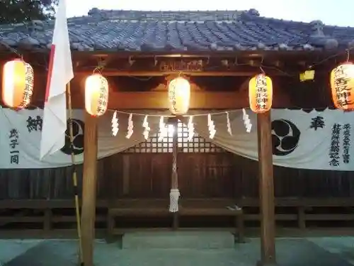 内牧鷲香取神社の本殿