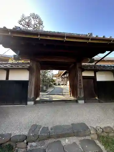 西方院の山門・神門