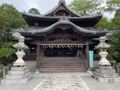 赤穂八幡宮の本殿・本堂
