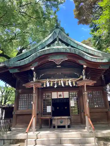 闇之森八幡社の本殿・本堂