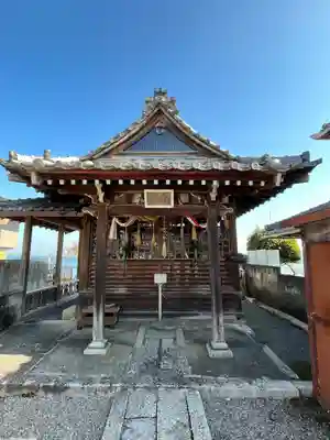 都久生須麻神社の本殿・本堂