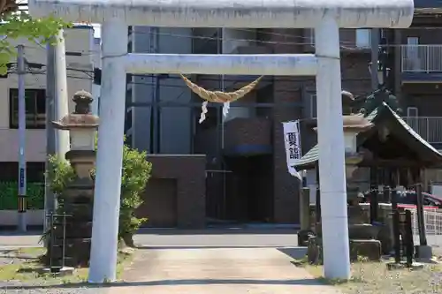 阿邪訶根神社の鳥居