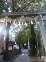 中目黒八幡神社の鳥居