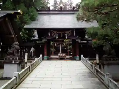 飛騨総社の本殿・本堂