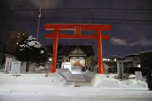 新川皇大神社の鳥居