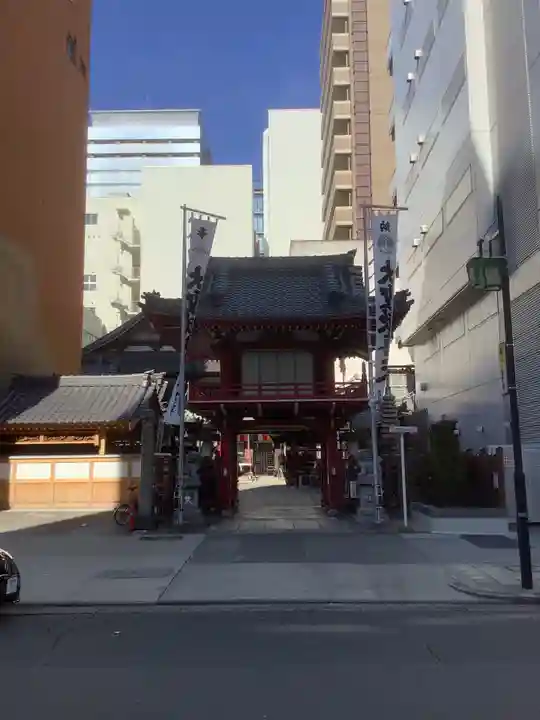 袋町お聖天 福生院の山門・神門