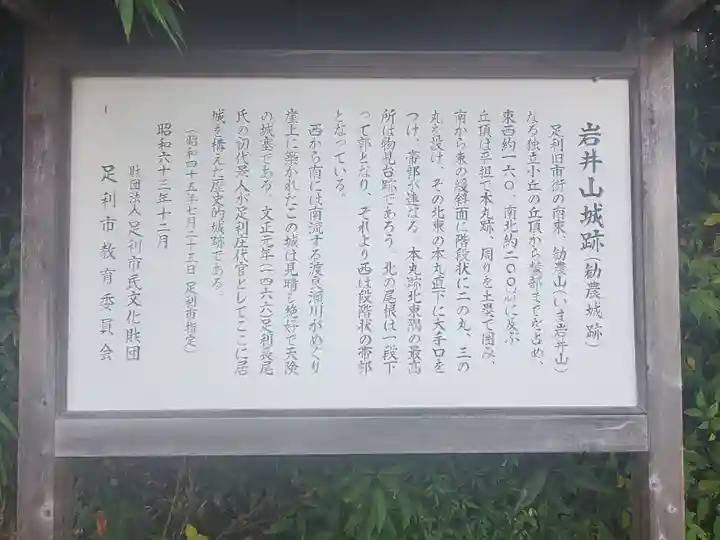 赤城神社 (勧農城跡)の歴史