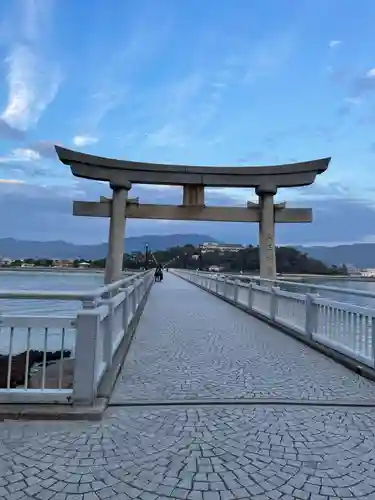 八百富神社の鳥居